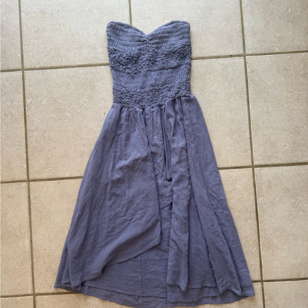 Free People Lavender Asymmetrical Dress - Picture 2 of 3